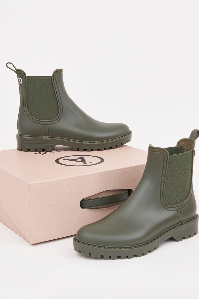 BOTAS DE AGUA DRUPPEL COLOR KAKI